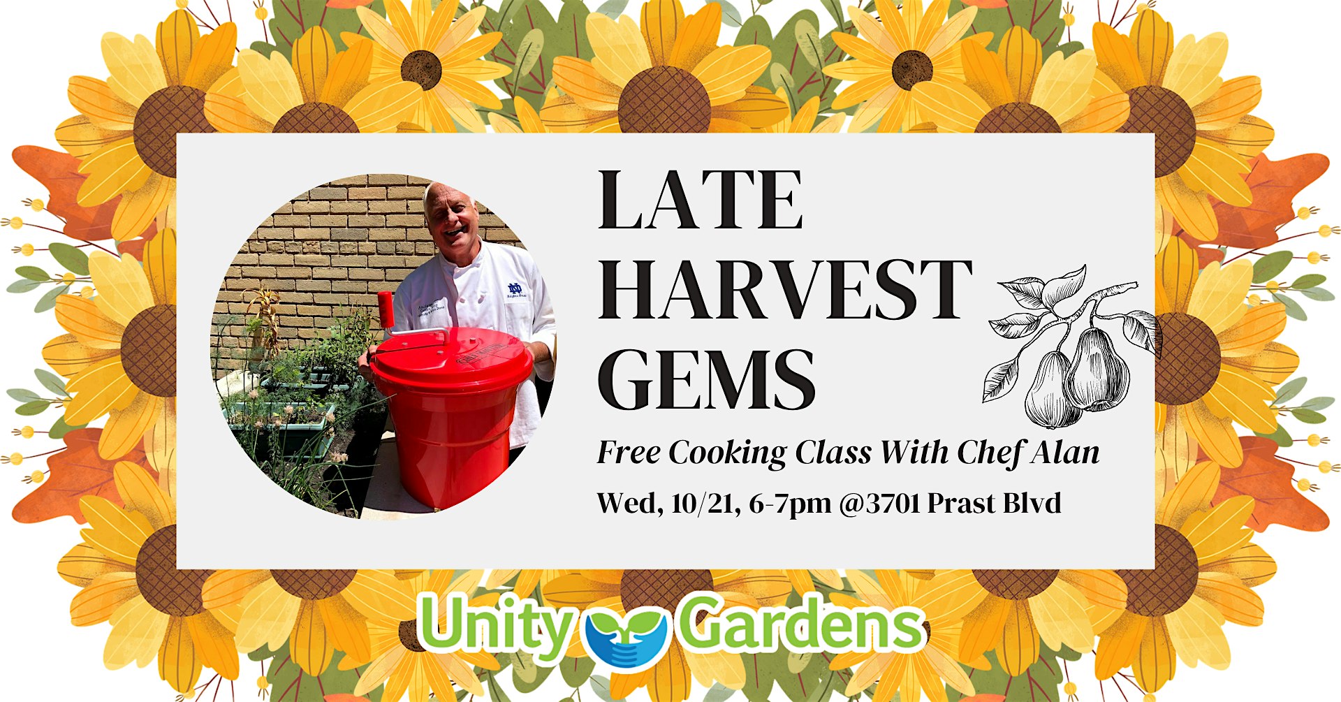 Late Harvest Gems with Chef Alan