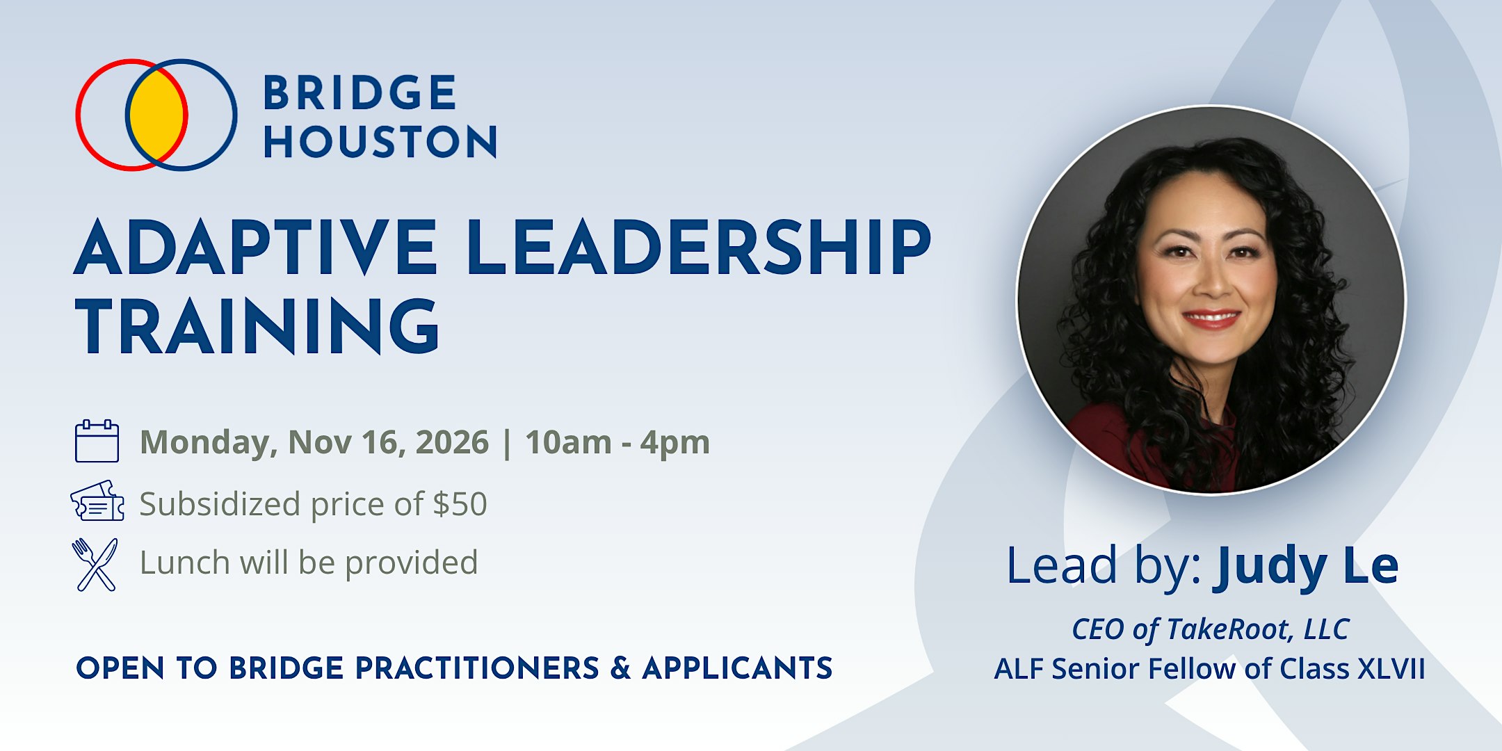 Bridge Houston Adaptive Leadership Training