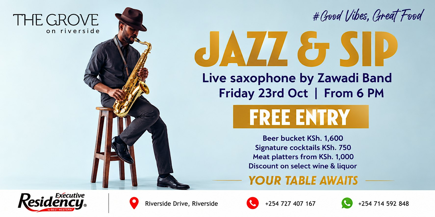 Zawadi Band Live Saxophonist Session