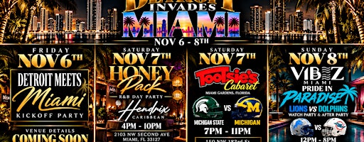 DETROIT INVADES MIAMI
