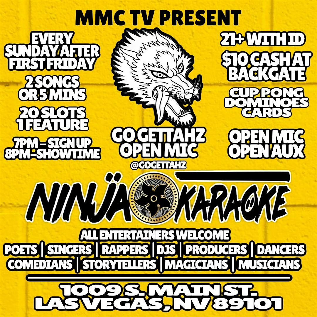 GO GETTAHZ OPEN MIC & OPEN AUX