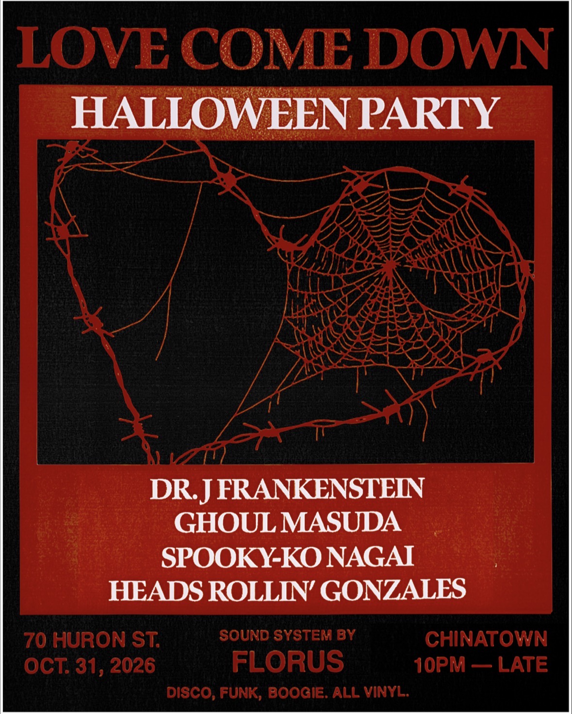 Love Come Down Halloween Party