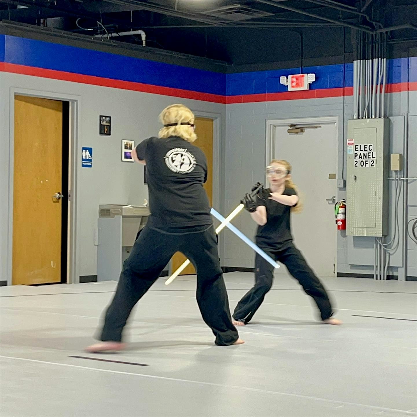 Younglings Light Saber Combat, with LudoSport Canton!