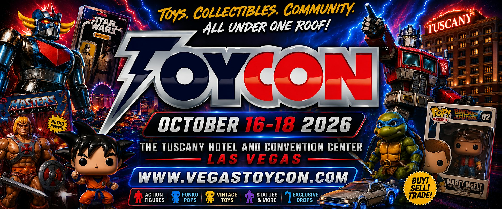 Las Vegas ToyCon - The Original! Vendor Registration