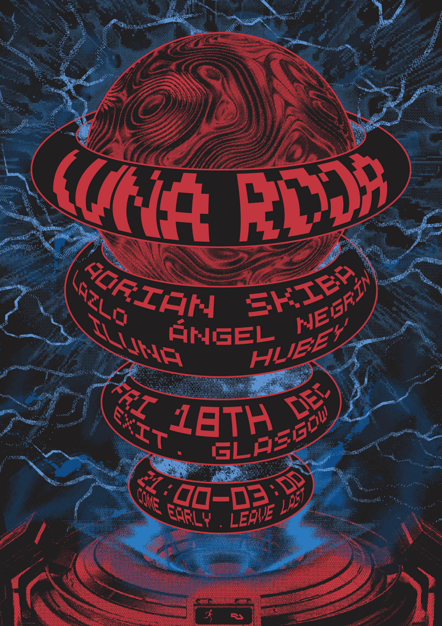 Luna Roja with Adrian Skiba, LAZLO, iluna, Ángel Negrín & hubey