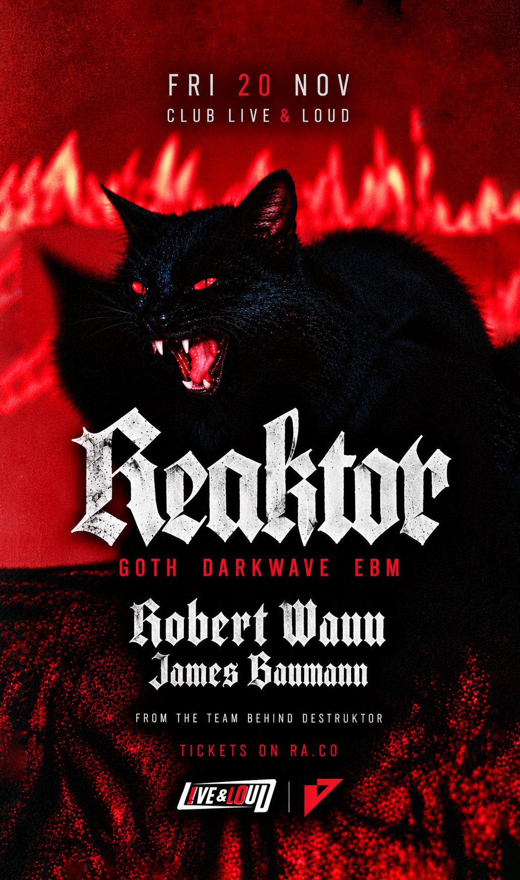 REAKTOR 001: DARKWAVE / EBM / INDUSTRIAL
