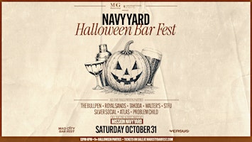 Navy Yard Halloween Bar Fest