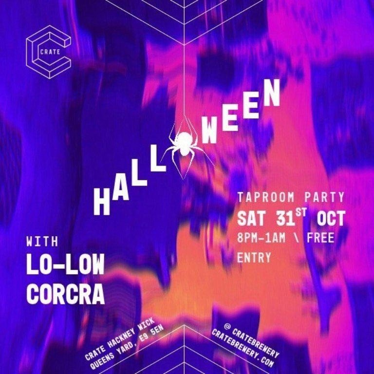 CRATE presents: {FREE} Halloween Taproom Takeover