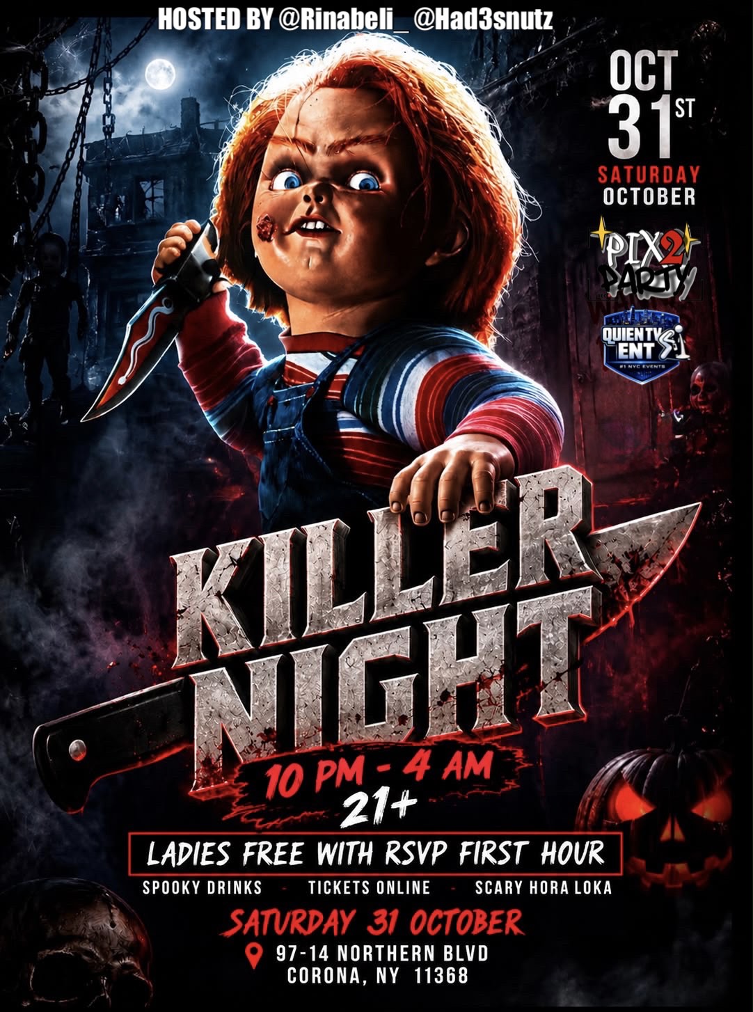 KILLER NIGHT 21+