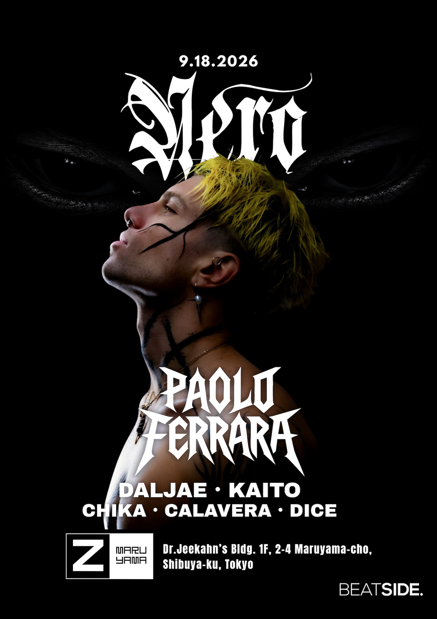 NERO PRESENTS Paolo Ferrara (HARD TECHNO/TECHNO)