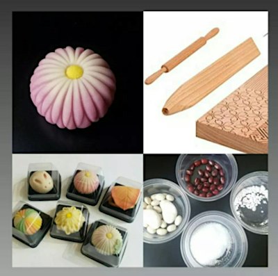L'atelier de Nerikiri (sucrerie japonaise) cours d'initiation