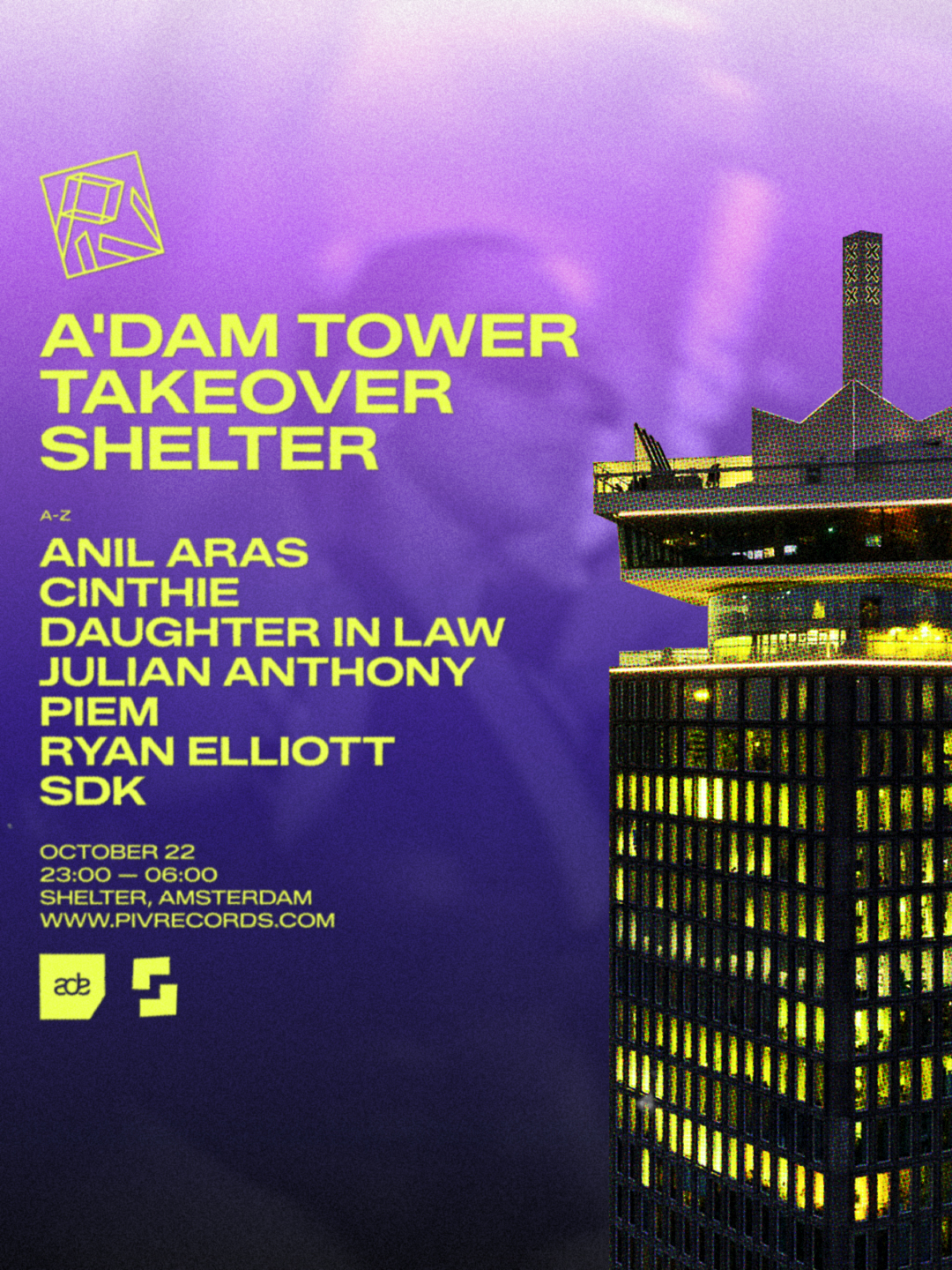 PIV ADE - Shelter Amsterdam