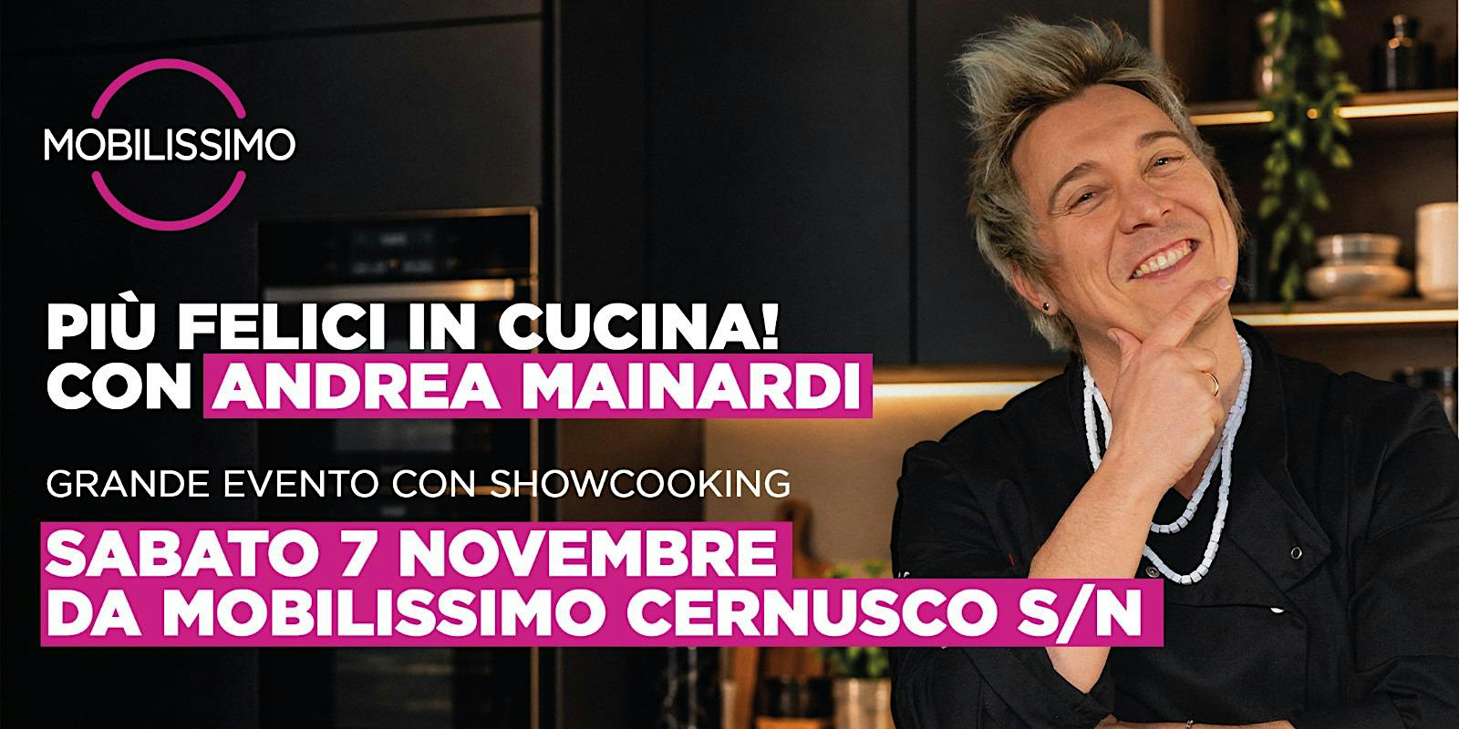 Più felici in cucina! con Andrea Mainardi