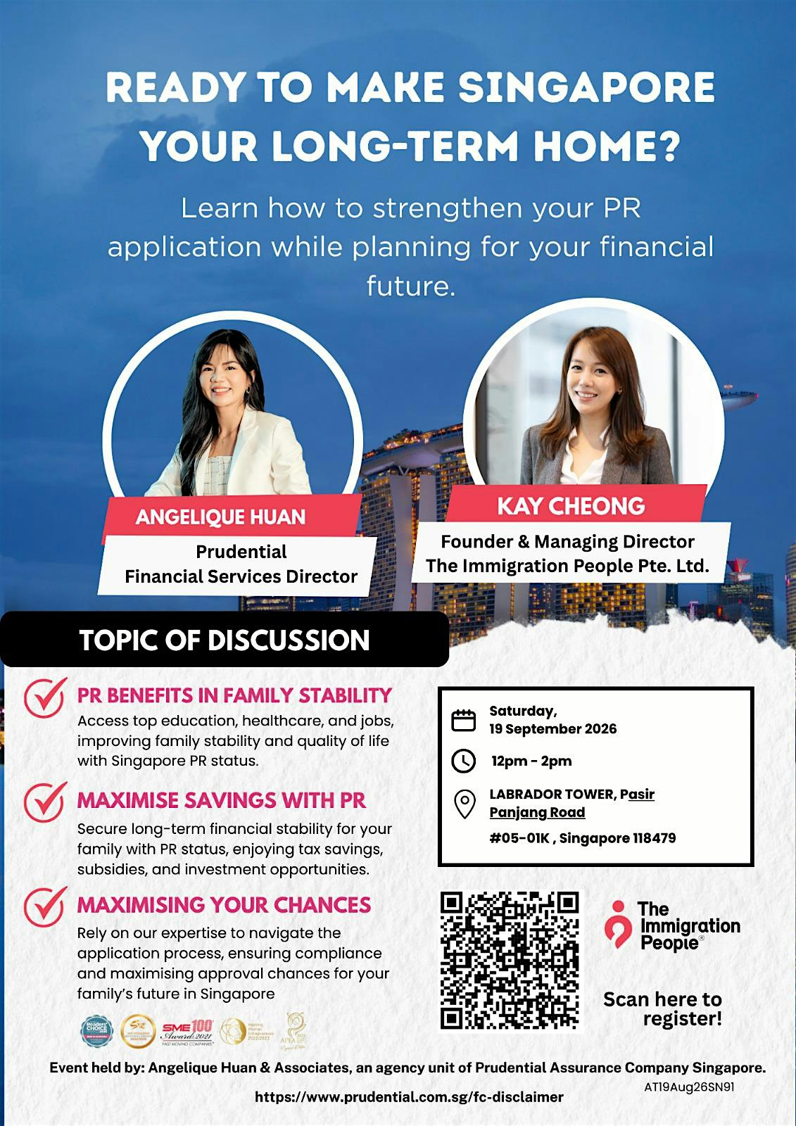 PR Application and Financial Planning