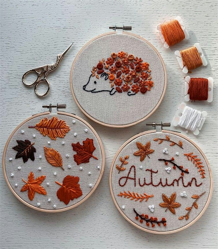 Fall Embroidery Class