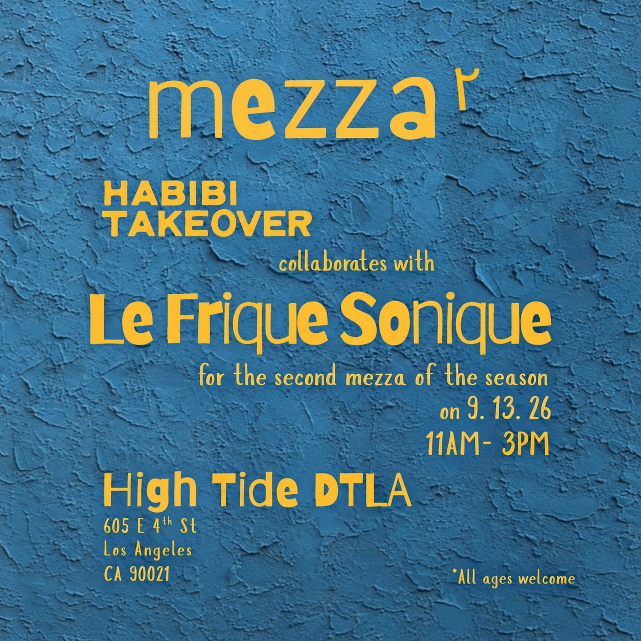 mezza 2 in collab with Le Frique Sonique