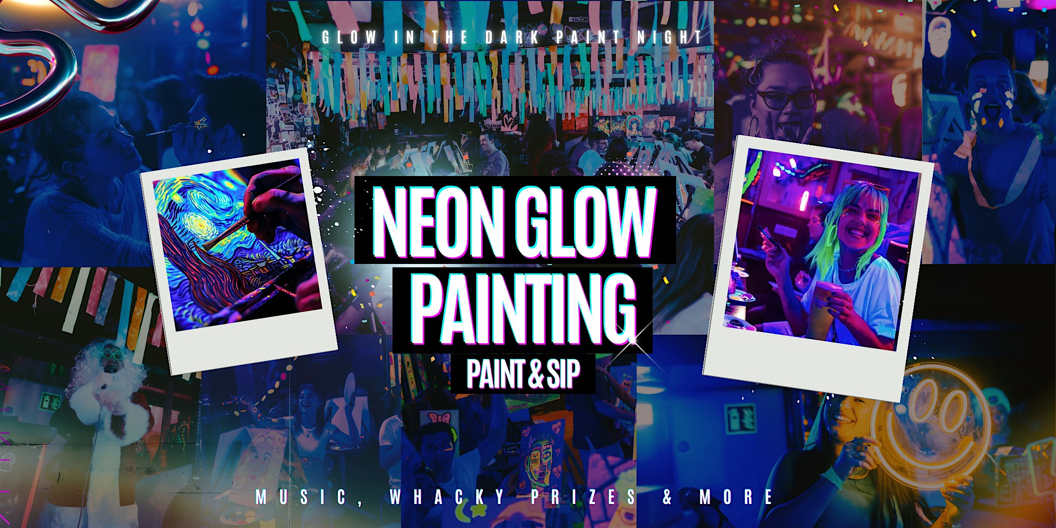 Neon Painting: Hip-hop Night
