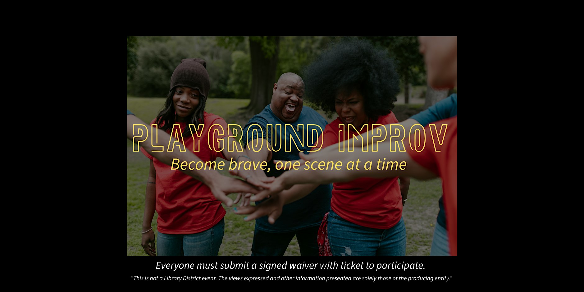 Profoundry Works Presents: Playground Improv
