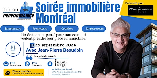 Soirée immobilière Montréal