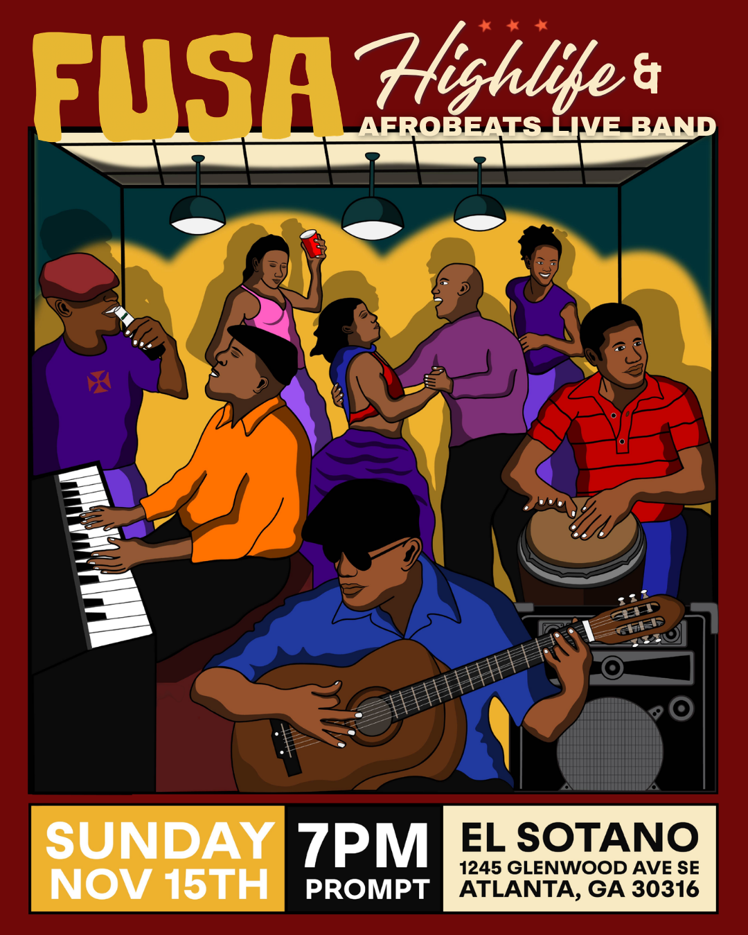 FUSA Live: Highlife & Afrobeats