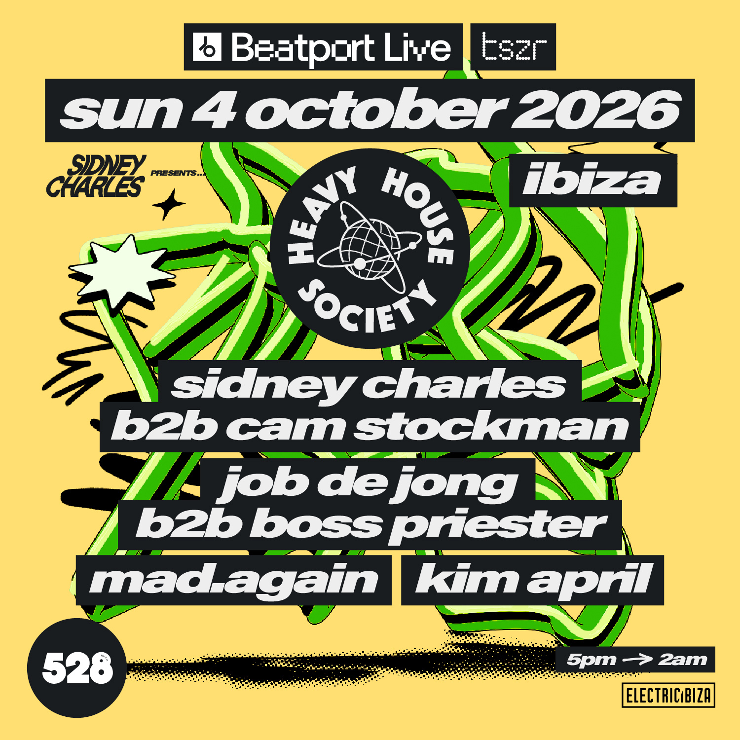 Heavy House Society vs TSZR / Beatport Live