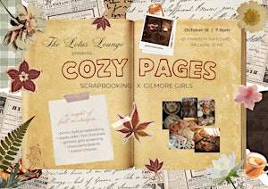 The Lotus Lounge Presents:  Cozy Pages ✨