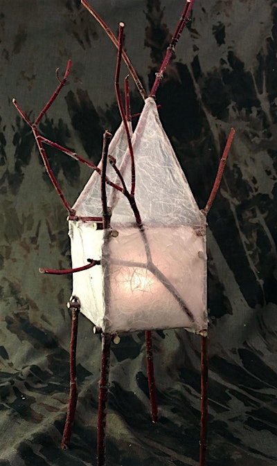 Washi and Dogwood:  Lanterns with Kathleen Doody