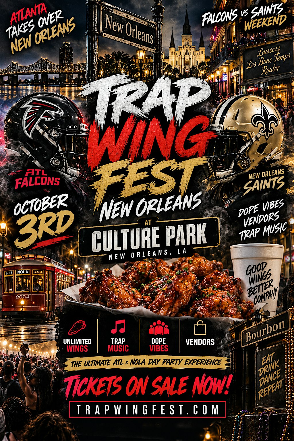 Trap Wing Fest Nola