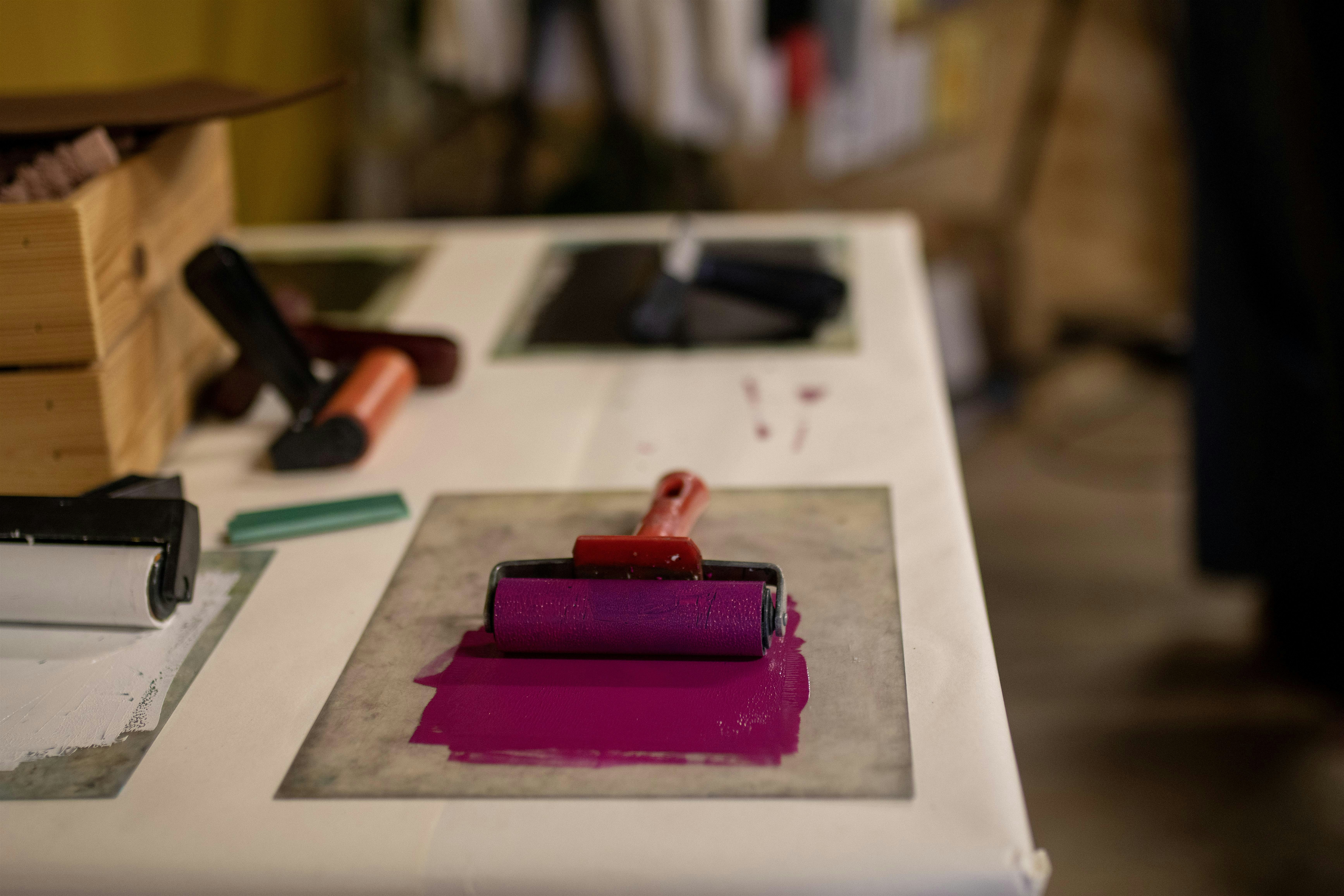 Lino print workshop