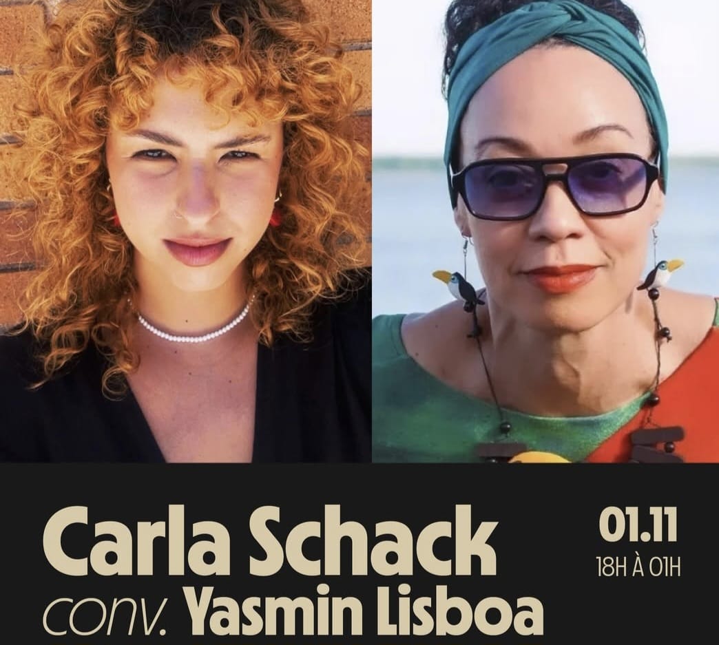 Escuta Recebe: Carla Schack conv. Yasmin Lisboa