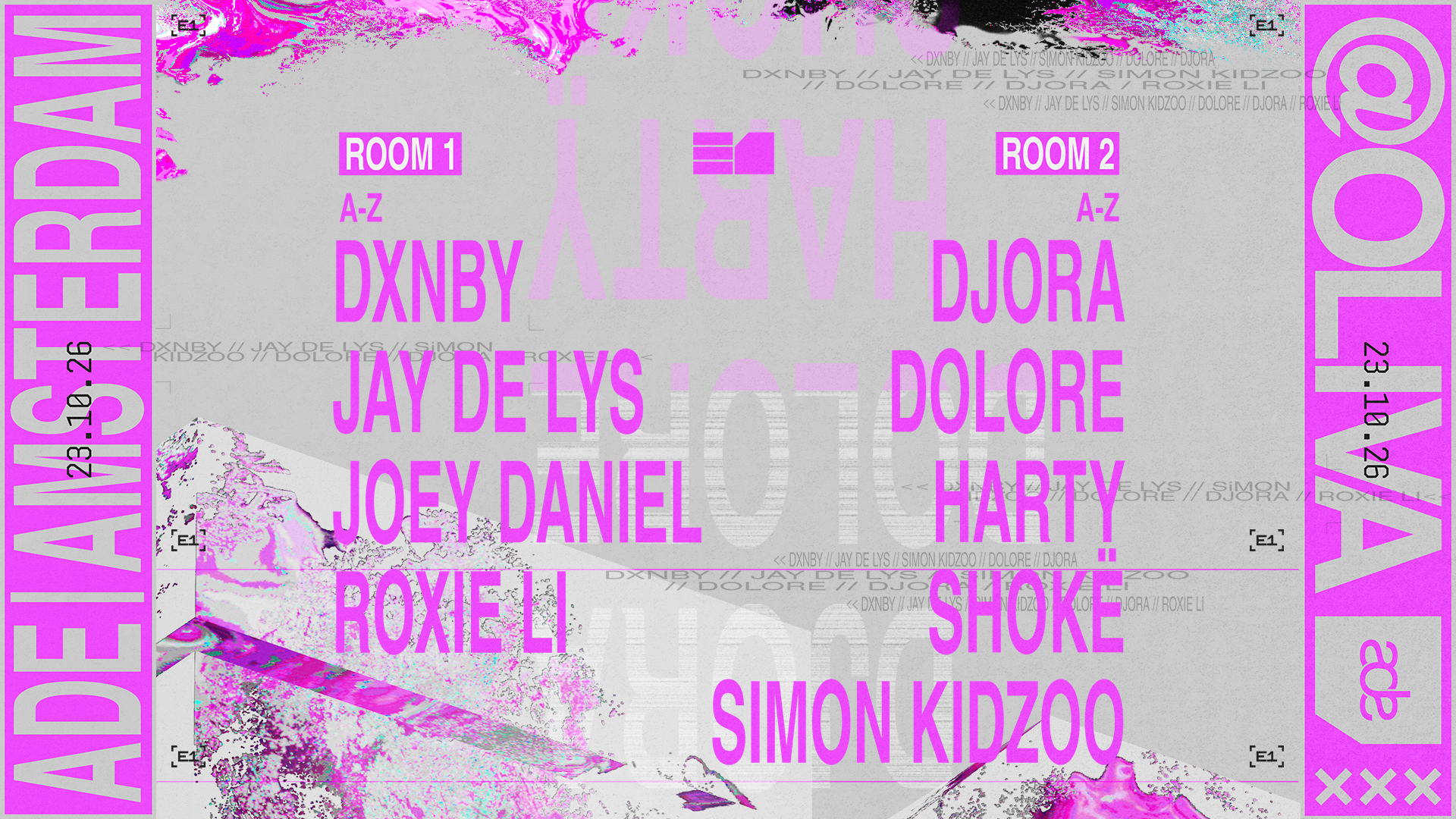 E1 ADE: DXNBY, Jay de Lys & Joey Daniel