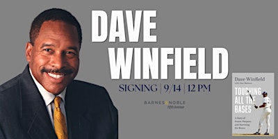 Signing with Dave Winfield for TOUCHING ALL THE BASES @ B&N 5th Ave, NYC!
