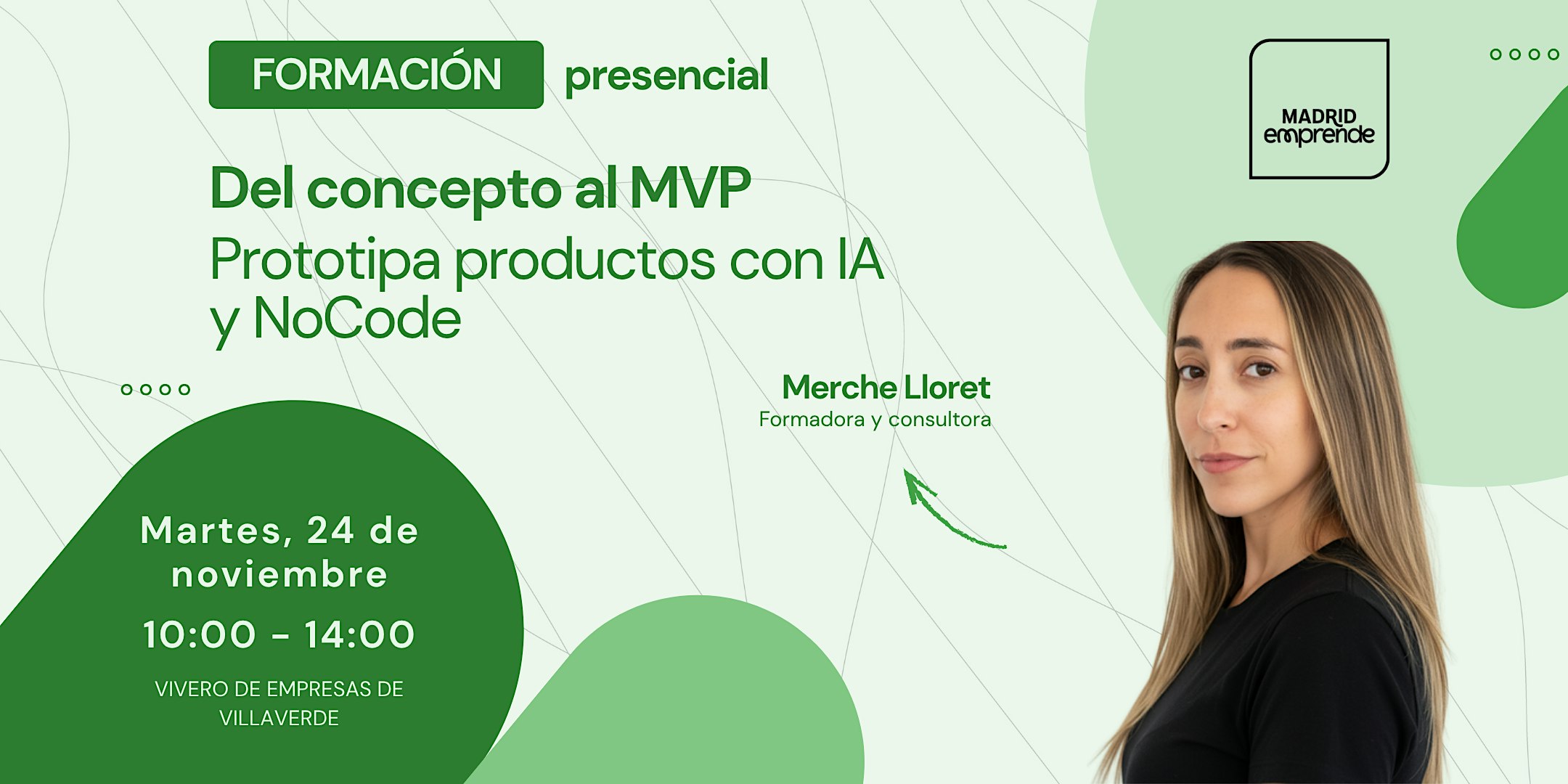 Formación gratis | Del concepto al MVP: prototipa productos con IA y NoCode