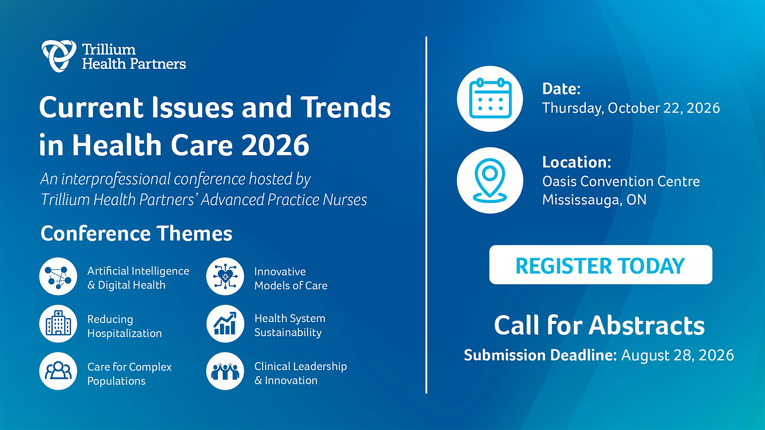 Current Issues and Trends in Health Care 2026 Conference