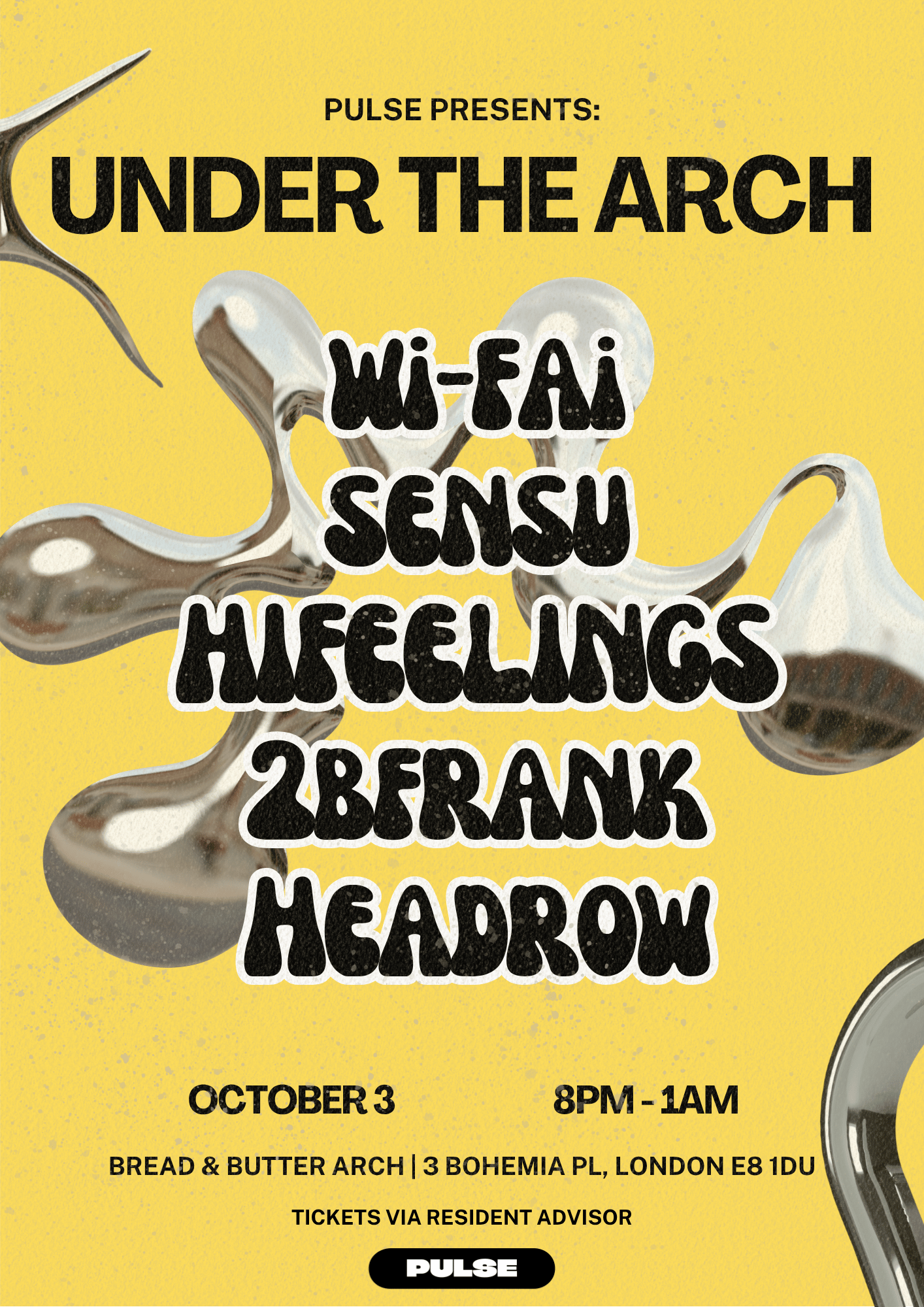 Pulse presents: Under The Arch