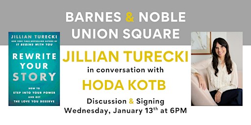 Jillian Turecki discusses REWRITE YOUR STORY at B&N Union Square