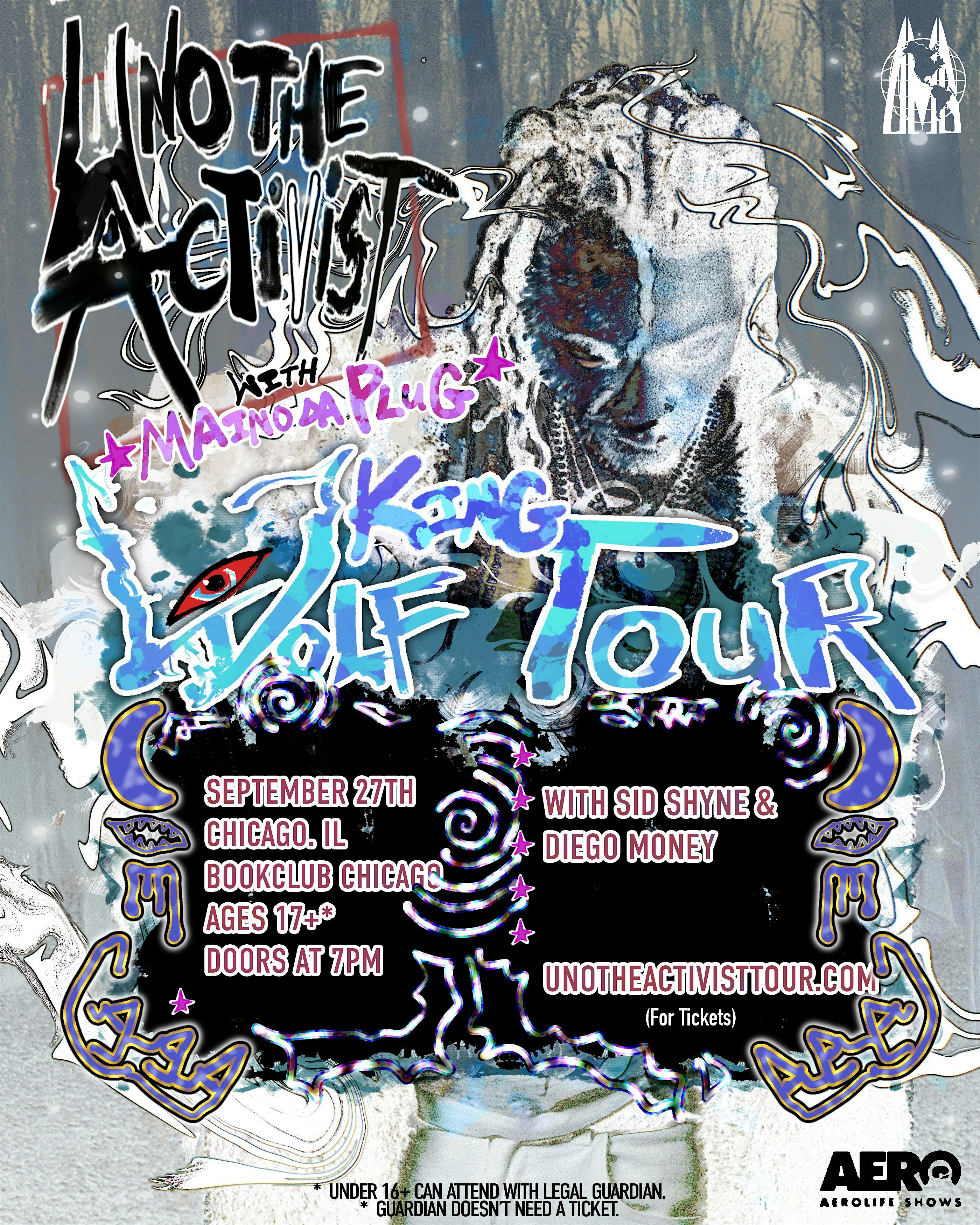 SEPTEMBER 27th: UnoTheActivist Live in Chicago, IL with SID SHYNE