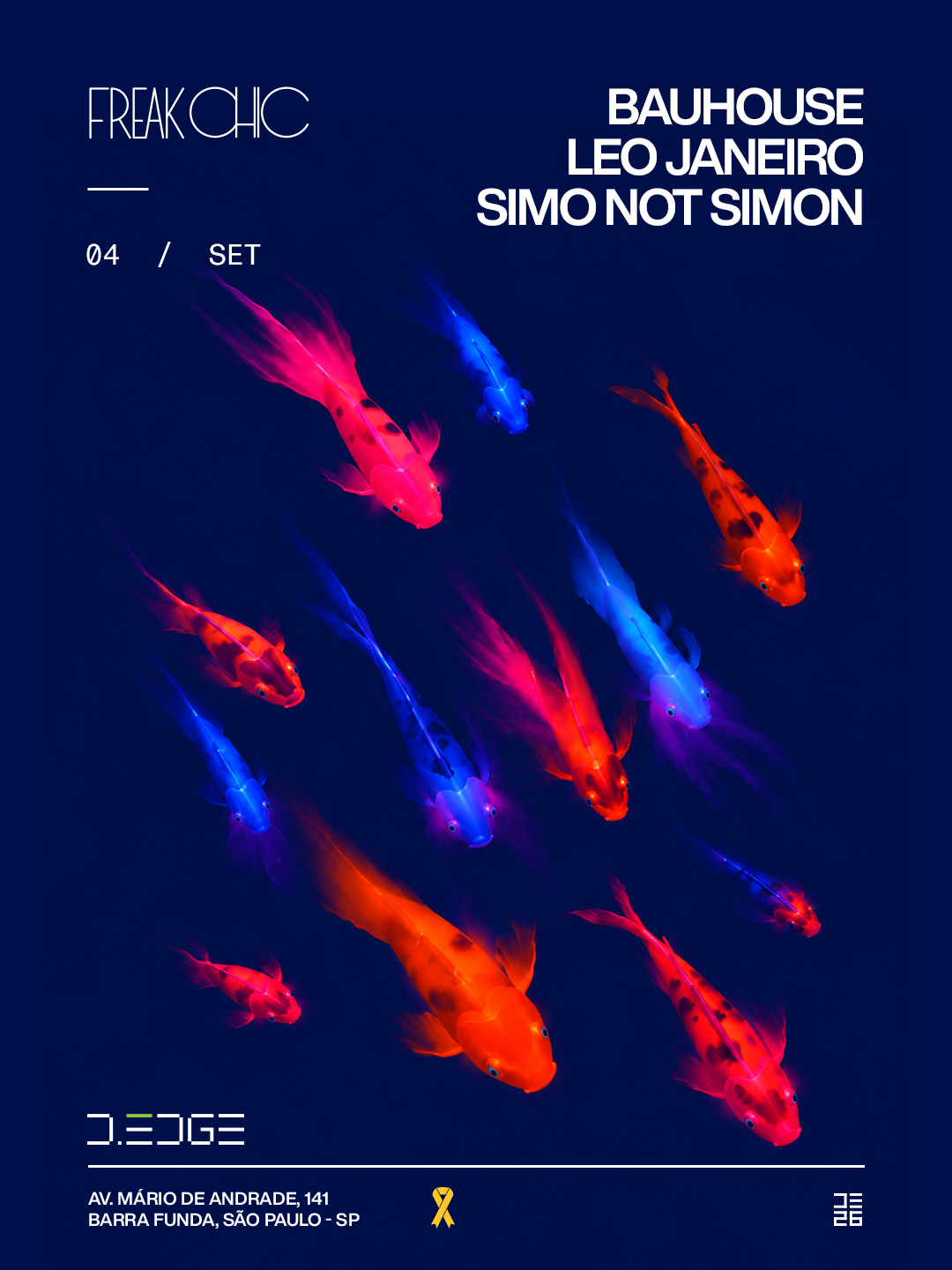 FREAK CHIC D-EDGE SP pres.: P1: Bauhouse. Leo Janeiro. simo not simon