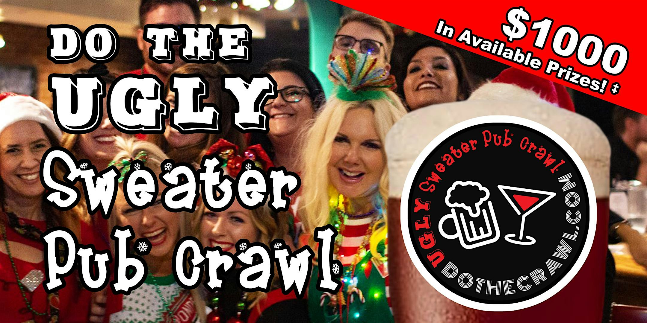 Do The Ugly Sweater Pub Crawl in Athens!