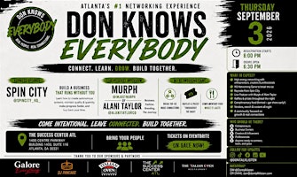 Don Knows Everybody Mixer : Networking that connects