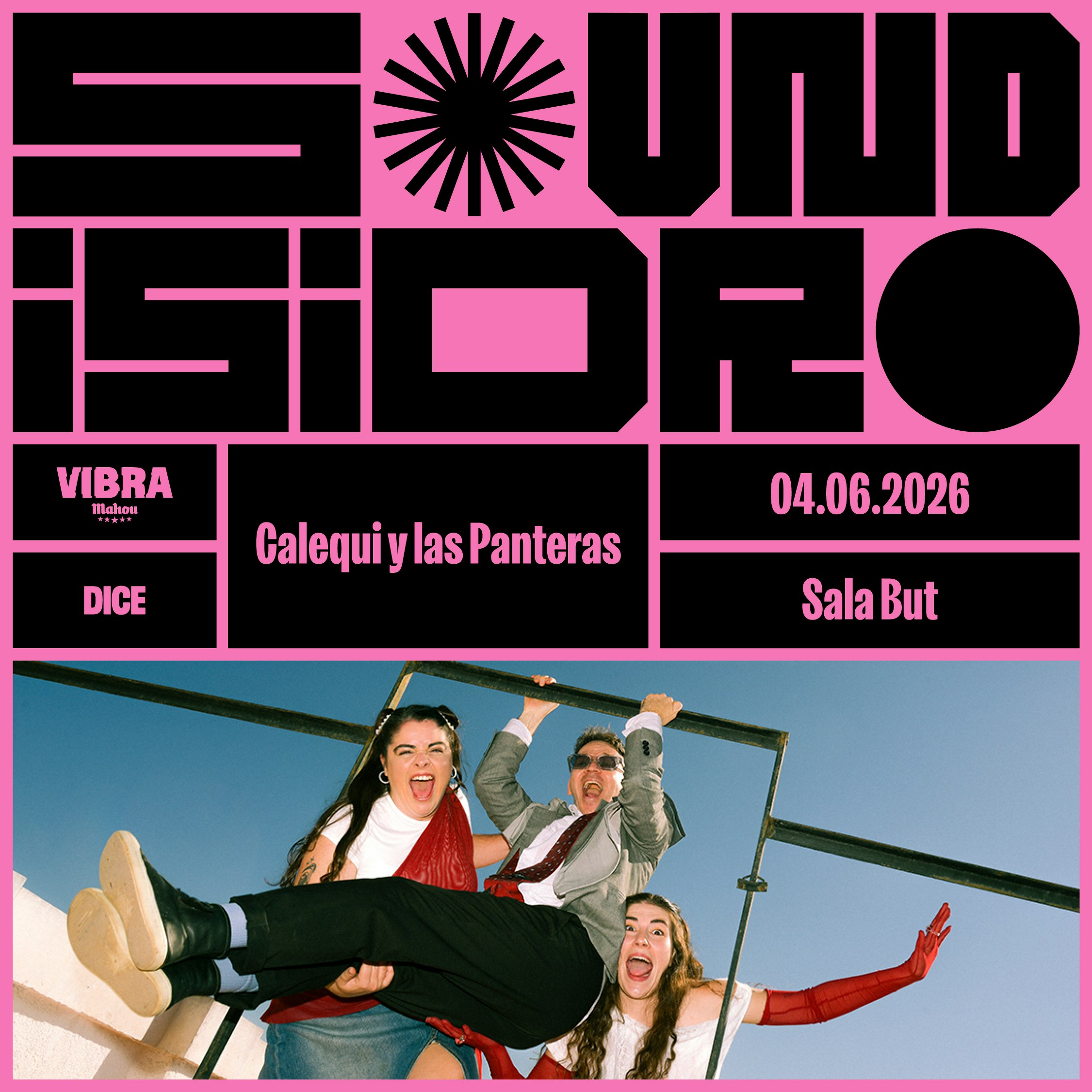 Calequi y Las Panteras en Sound Isidro