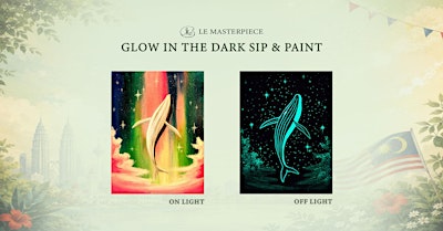 Sip and Paint (Glow in the Dark): The Wonderful Whale