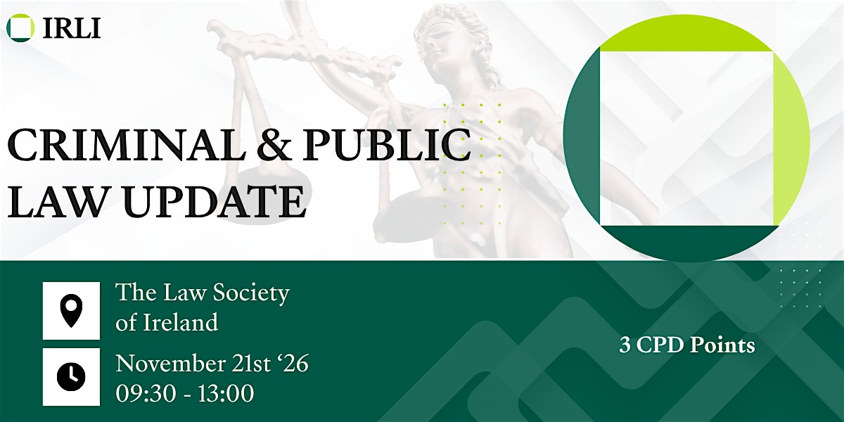 IRLI Criminal and Public Law Update 2026