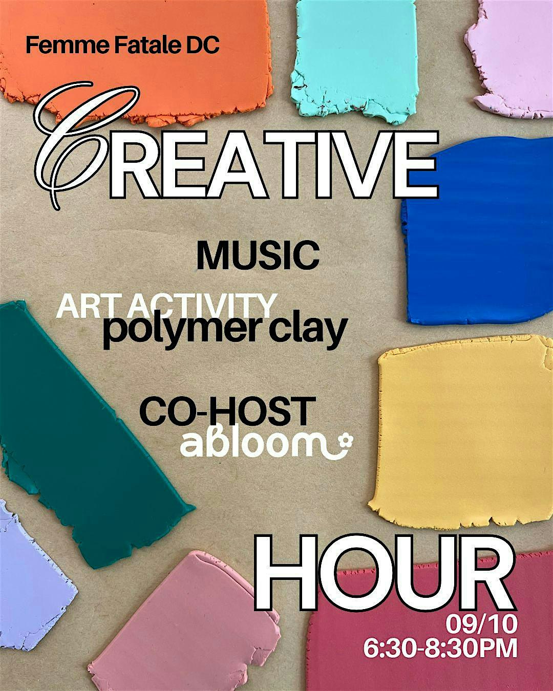 Femme Fatale DC x Abloom: Polymer Clay Creative Hour