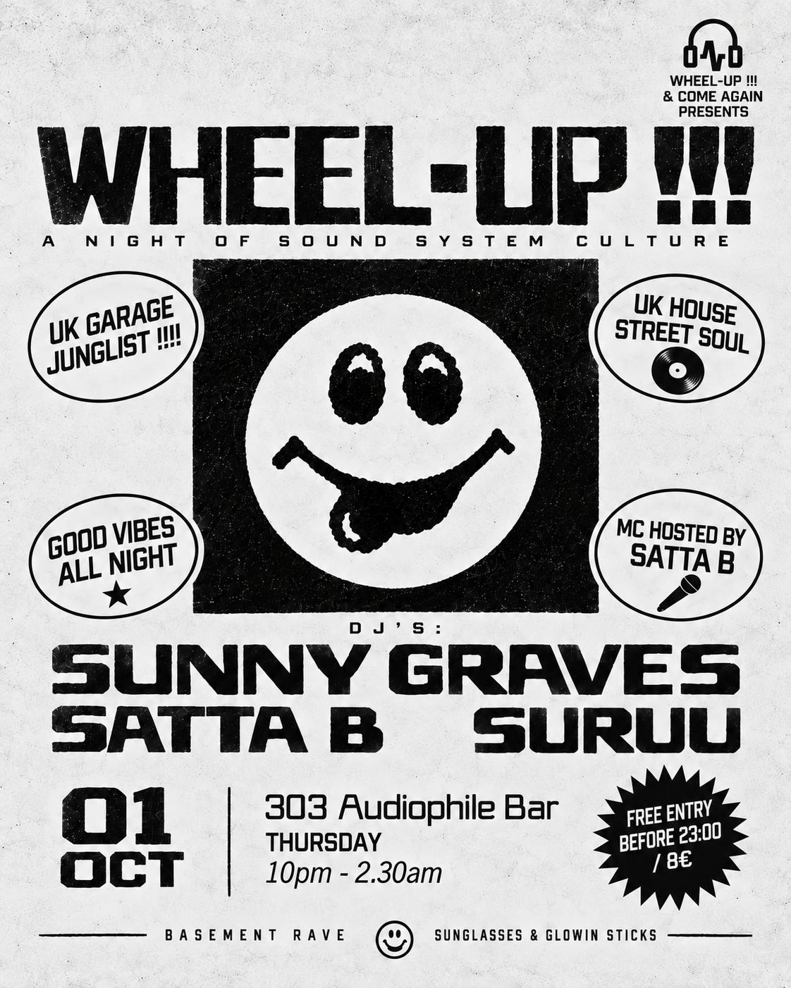 Wheel Up at 303
