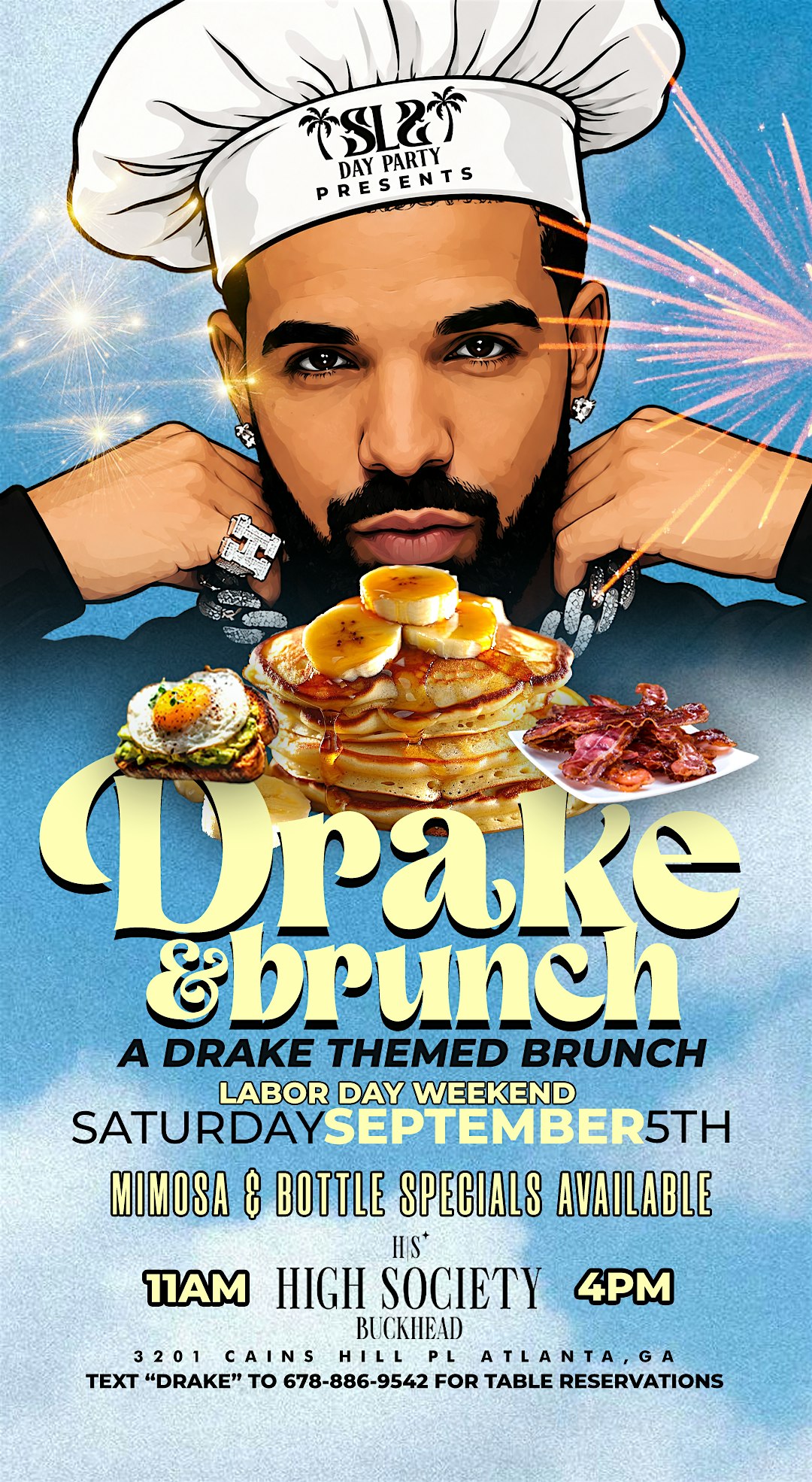 DRAKE & BRUNCH | LABOR DAY WEEKEND ATL