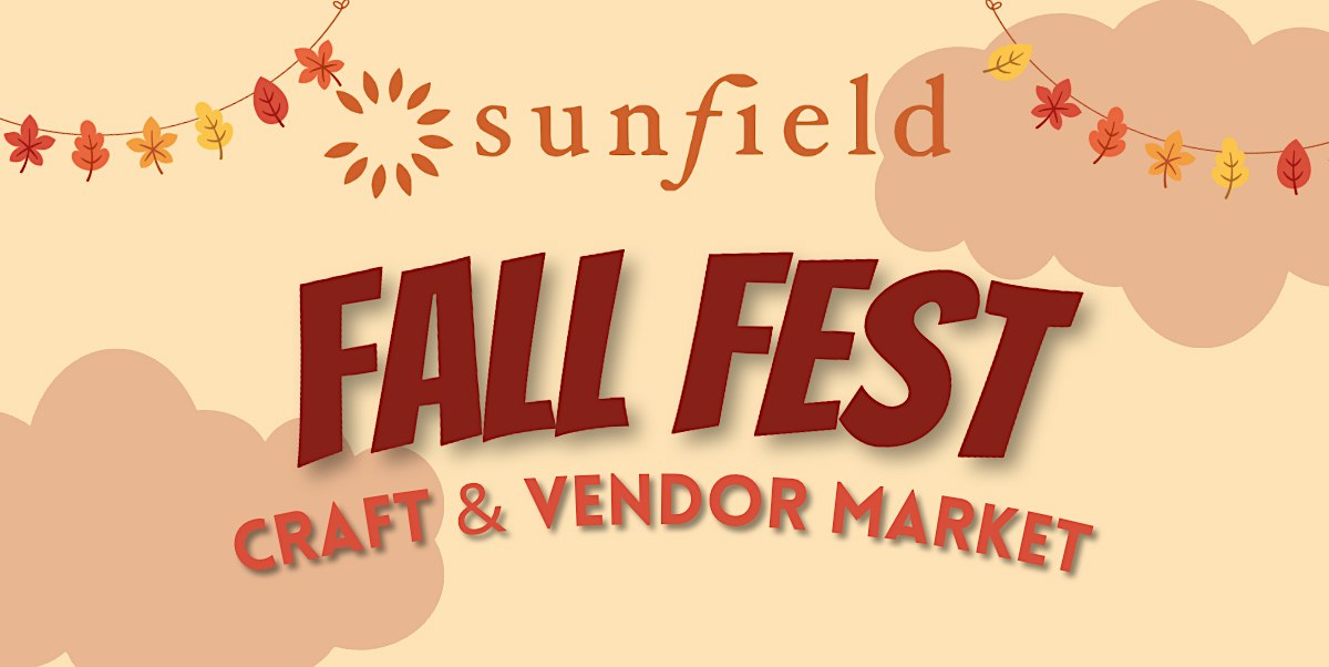Sunfield Fall Fest Craft & Vendor Market 2026