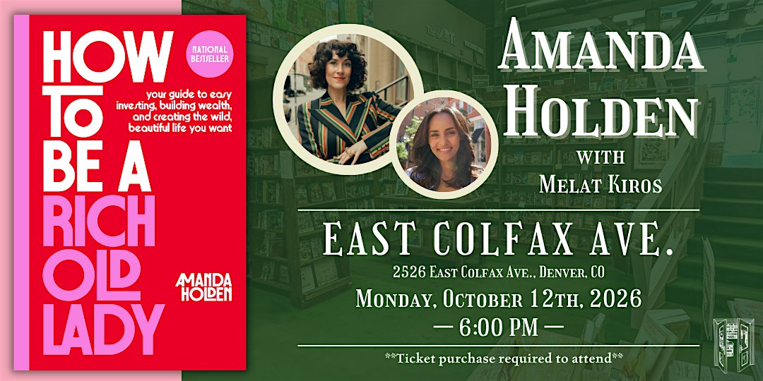 Amanda Holden with Melat Kiros Live at Tattered Cover Colfax