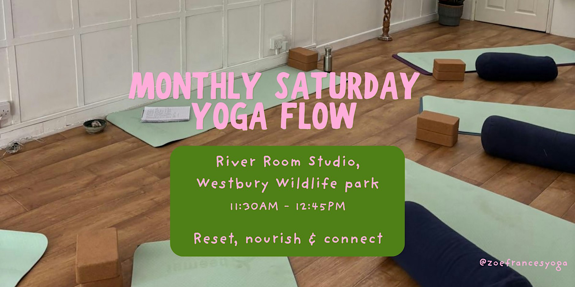 Monthly Saturday Yoga Flow