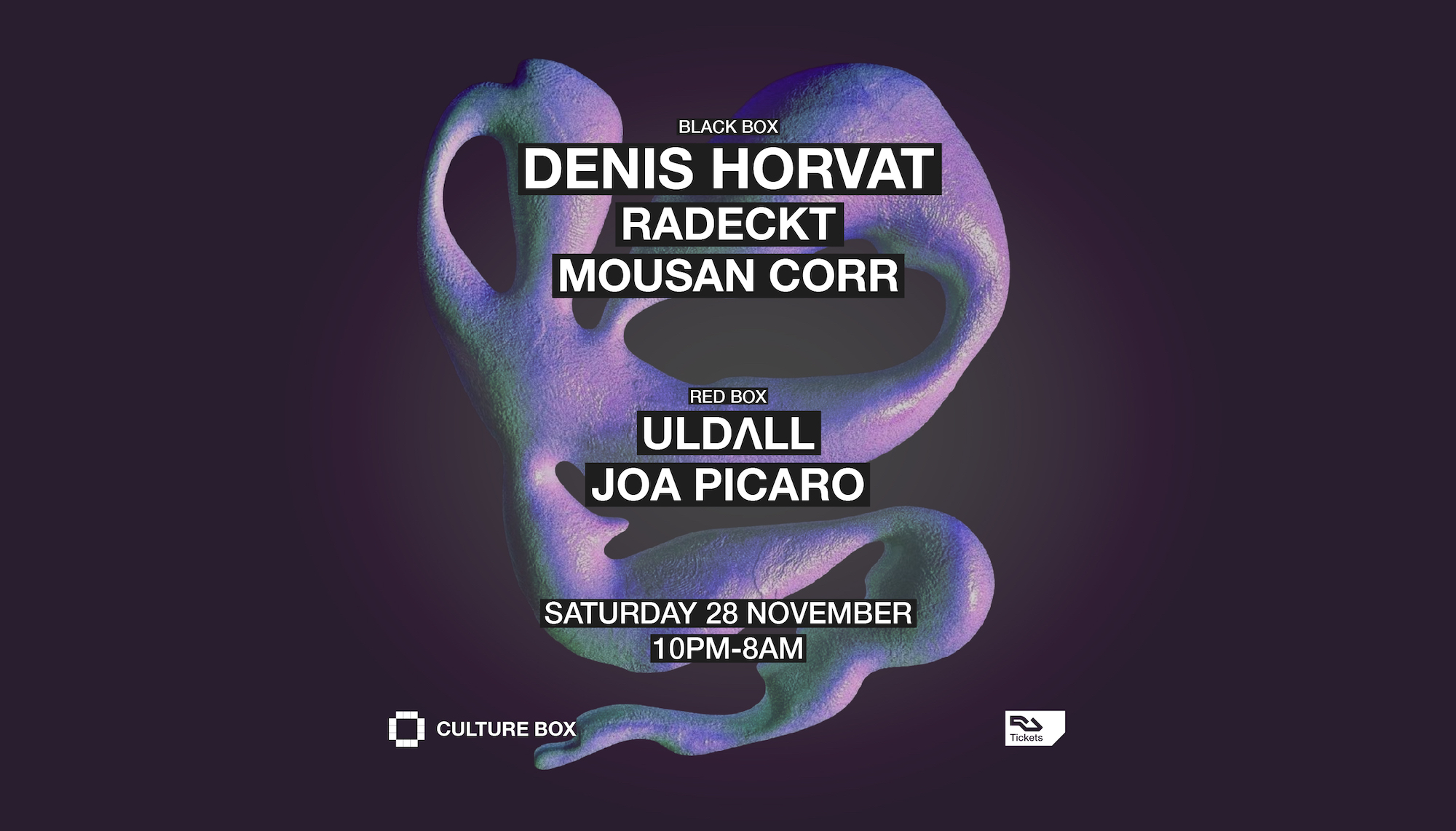 Denis Horvat / Radeckt / Mousan Corr / ULDΛLL / joa picaro